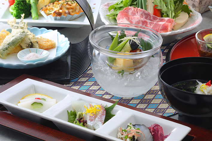 筑波山　江戸屋様の夏会席